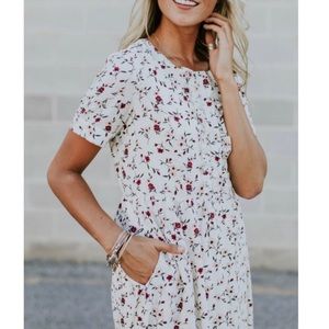 Roolee XS Floral Dress NWT